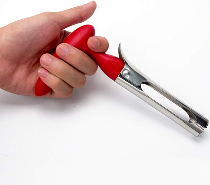AKIRO apple Corer, Stainless Steel Kitchen Gadget Tool Fruit Seeder Core Remover Fruit Vegetable Tools Apple Pear Corer Easy Twist Fruits Tools Core Seed Remover
