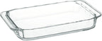 iwaki KBC3850 BC3850 Heat Resistant Glass Toaster Oven Dish, Basic Series, 9.4 x 5.7 x 1.4 inches (240 x 145 x 35 mm), 23.7 fl oz (700 ml)