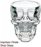 Tvoip 2PCS Kitchen & Dining Entertaining Glassware Drinkware Old Fashioned Glasses Skull Cup for Serving Scotch Whiskey Mixed Drinks (2)