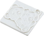 Bear Silicone Fondant Molds Bear Chocolate Candy Mold For Teddy Bears Cake Decoration Wedding Birthday Party Cupcake Topper Polymer Clay Gum Paste Set of 4