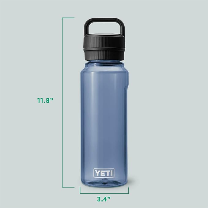 YETI Yonder Water Bottle with Yonder Chug Cap, Lightweight, Leakproof and BPA-Free