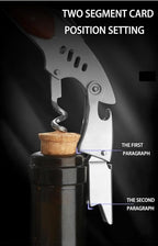 True Shark Corkscrew, Professional Waiters Corkscrew Wine Key Bottle Opener,Manual Wine Key for Servers, Waiters, Bartenders and Home Use(Shark)