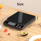 Mini Pocket Jewelry & Food Scale - Digital Weight 1000g/0.01, Precision Gram Scale Grams and Ounces, Auto Off, Tare, LCD Display, 4 Units Tare for Powder, Gem, Coffee, Coin, Tea, Weed