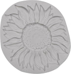 Sunflower Silicone Mold for Crafts, Oversized Sunflower Mold for Clay, 3D Flower Molds for Chocolate Fondant Cake Decoration Resin Polymer