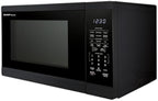 SHARP Countertop Microwave Oven with Removable 12.4" Carousel Turntable, 1100 Watt, 1.4 Cubic Feet, Black