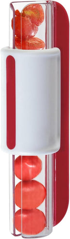 Tomato Slicer Multi-Function Grape Cutter Small Fruit Cutter Grape Kitchen Accessories Cake Decoration Tool Fruit Slicer (Red)