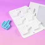 Food-Grade Silicone Thumb Molds, Non-Stick Baking Pan Mold for Chocolate, Candy, Jelly, Ice Cube, Muffin (H_ Thumb)