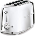 Smeg 50's Retro 4 - slice toaster (Stainless Steel)