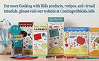 Pancake Pals for Kids - Set of 6 Pancake Art Templates Children + Bonus Interactive Cookbook w/QR Codes to Access Free Virtual Follow-Along Cooking Classes - Boys Girls Teens Tweens, Baking