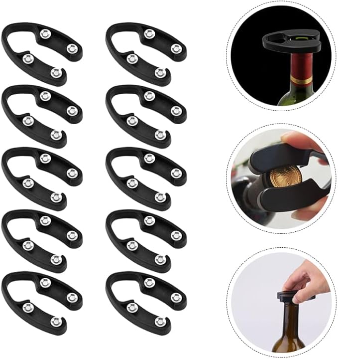 Hemoton Wine Foil Cutter for Wine Bottles Compact 2.75 Inch Aluminum Seal Remover with Ergonomic Design Easy and Quick Bottle Seal Remover for Home Bar Accessories