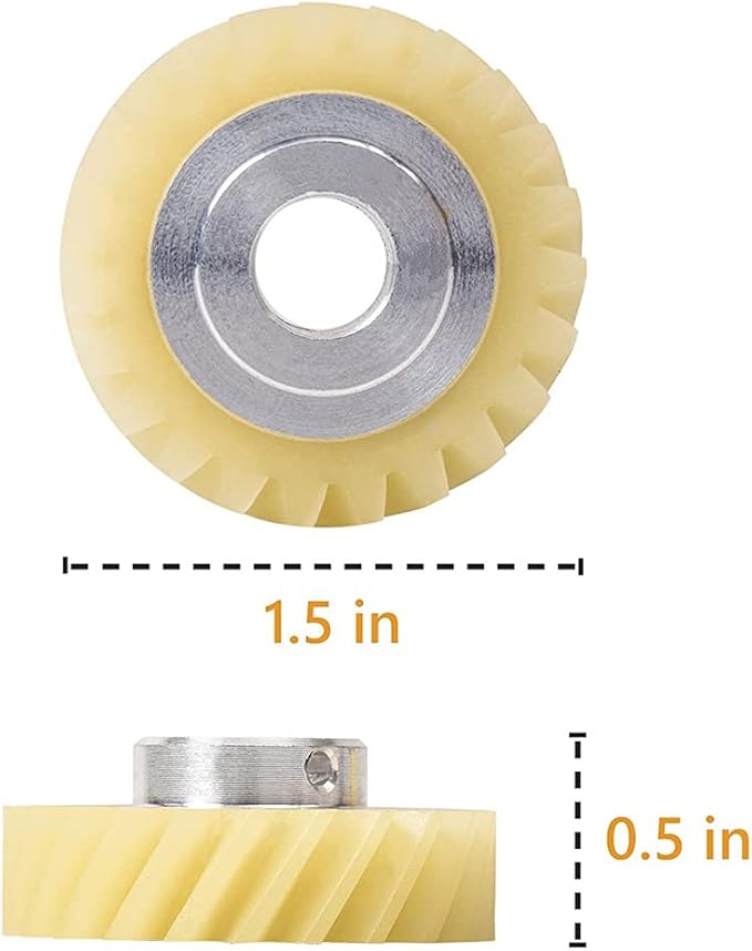 W10112253 Mixer Worm Gear Replacement Part Exact Fit For Replaces 4162897 4169830 AP4295669 Mixer Electric Handheld Beaters Stand Professional Accessories Mini