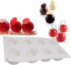 Chocolate Sphere Mold Ball Round Mold Shape Silicone Chocolate Cake Mousse Dessert Baking Pastry Bakeware