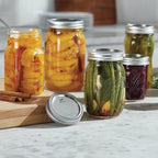 Ball Wide Mouth Glass Mason Jars with Lids and Bands, Used for Canning, Pickling, Juice, Jam, Jelly, Quart Size 32 Ounce (Pack of 36)