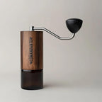 COMANDANTE C40 MK4 Nitro Blade Liquid Amber/Stainless Steel Coffee Grinder, Silver/Brown, Silver/Brown