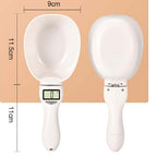 2026 New Electronic Measuring Spoon with Conversion,Digital Measuring Spoon Scale,800g / 0.1g High Precision with LCD Screen,Household Weighing Portable Tool for Pet Dog Cat Food (1SET)