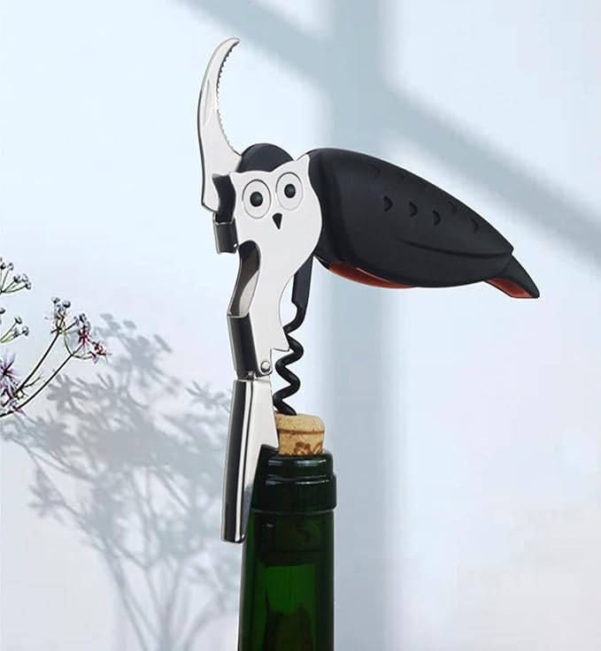Unique Eagle Corkscrew, Professional Waiters Corkscrew Wine Key Bottle Opener,Manual Wine Key for Servers, Waiters, Bartenders and Home Use