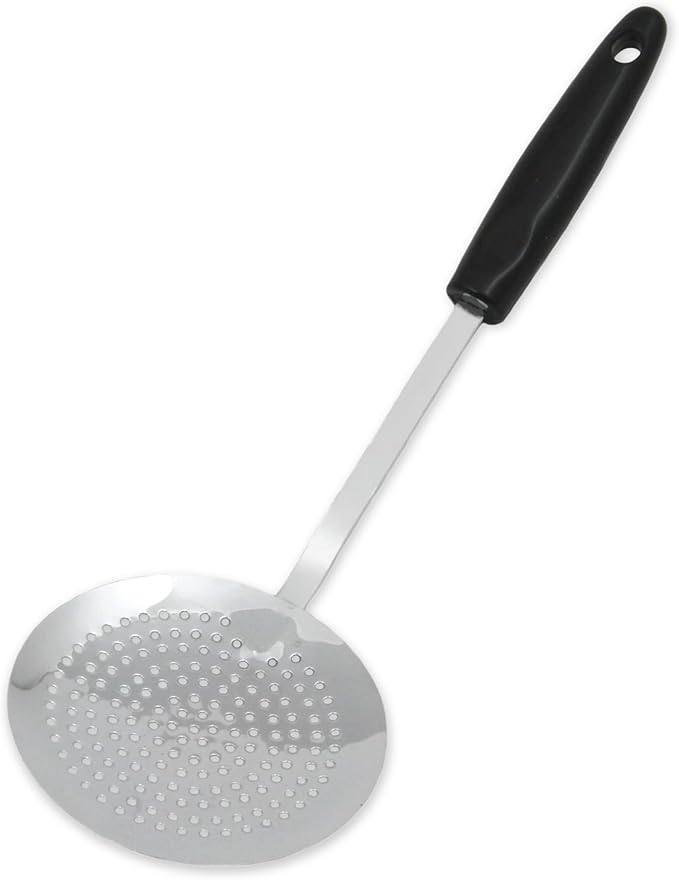 Chef Craft Select Sturdy Skimmer, 13.25 inch, Stainless Steel