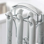Ceramic Handles Cooking Tool Set Steel Kitchen Utensils Of Cookers Shovels Spoons Strainer(E)
