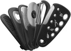 KICHOUSE Multi-use Vegetable Grater and Potato Peeler Set with Bottle Opener, Food Masher, Garlic Ginger Grinder, and Fruit Vegetable Slicer Kitchen Gadget Tool Kit for Home Cooking, Color
