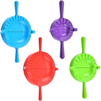 BESPORTBLE Dumpling Maker Set 4pcs Pp Plastic Dumpling Molds Large Medium Small Mini Sizes Tool Kitchen Gadget for Home Cooking Random Color