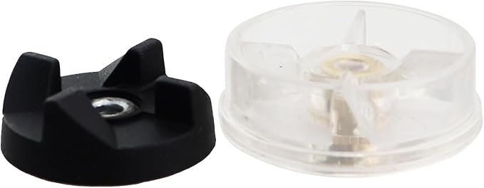 2PCS Rubber Plastic Replacement Base and Vane Gear Parts Suitable for Mixer Accessories