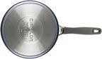 Circulon A1 Series w/ScratchDefense Nonstick Induction Straining 2qt SaucePan with Lid, Induction Cookware, 2-Quart Sauce Pan with Lid, Graphite