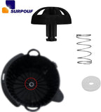 2-Pack Coffee Replacement Brew Basket Spring Loaded Stopper Kits Fits For Mr. Coffee Black and Decker Hamilton coffee maker parts, Parts Number 990117900 990237500 Coffee Machine Accessory