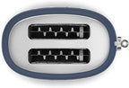 SMEG 2 Slice Toaster with 6 Presets and Defrost Function and Removable Crumb Tray (Navy)