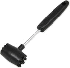 Chef Craft Select Meat Tenderizer, 9.5 inch, Stainless Steel/Black