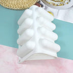Round Food Grade Silicone Mold Hand-made Soap Silicone Mold High Temperature Resistant Easy Release soap Making Supplies (Round B_7.32 X7.32 X1.08inch)