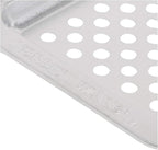 Nordic Ware Naturals Compact Crisping Tray - Natural Uncoated Aluminum, Toaster Oven and Broiler Safe