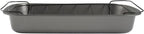 GoodCook Everyday Roast Pan with Rack Rectangular Nonstick Construction Large Capacity Metal Utensil-Safe, 15 x 11-Inch, Gray