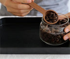 Wooden Coffee Spoon in Walnut, Coffee Scoop Measuring for Coffee Beans, Whole Beans Ground Beans or Tea, Home Kitchen Accessories, Coffee Scoop - 1 Pack, 15ml