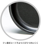 Takagi Metal FW-MP Fried Egg Plate, for Toaster Oven, Fluorine W Coat, Made in Japan, Dual Plus
