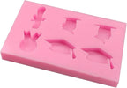 Graduation Cap Fondant Cake Decorating Silicone Mold Pastry Chocolate Candy Ice Cream Mold Baking Tool Silicone Baking Molds For Oven Cakes Shapes