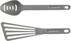 Rachael Ray - 16802 Rachael Ray Cucina Nonstick Cookware Pots and Pans Set, 12 Piece, Sea Salt Gray
