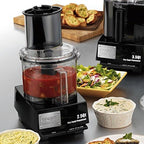 Waring Commercial WFP11S 2.5 Quart Food Processor, 3/4 HP Motor, Extra Large Feed Tube, Patented LiquiLock Seal Bowl System, Includes Grating, Shredding, Slicing, Whipping Disc and a Standard S blade for Chopping, Pureeing, and Emulsyfying, 120V, 5-15 ...