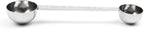 Fox Run Double Measure Scoop, 7.75 x 1.75 x 1.25 inches, Metallic