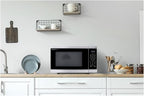 SHARP Countertop Microwave Oven with Removable 12.4" Carousel Turntable, 1100 Watt, 1.4 Cubic Feet, Stainless Steel