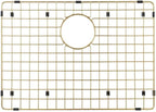 STARSTAR Workstation Ledge Topmount/Drop-in Single Bowl Satin Matte Stainless Steel Kitchen/Yard/Bar/Laundry/Office Sink, With Grid, Colander, Cutting Board, Strainer (25x22x10 Gold)