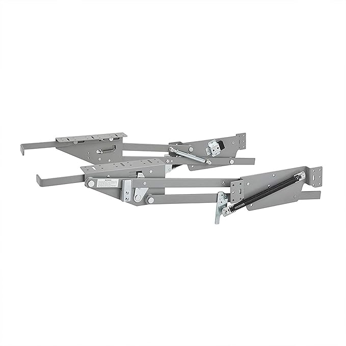 Rev-A-Shelf Kitchen Cabinet Spring Loaded Mixer and Appliance Lift Assist Mechanism for Small Kitchen Appliances w/Soft Close, Zinc, RAS-ML-HDSC