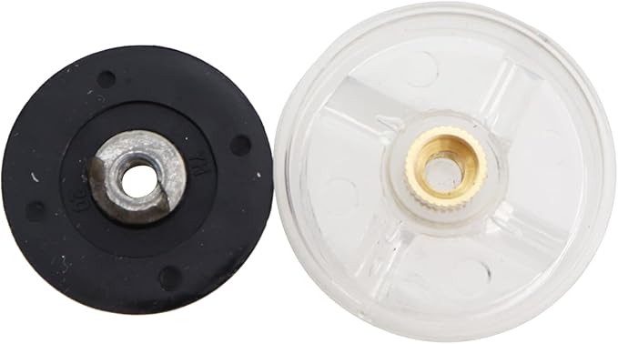 2PCS Rubber Plastic Replacement Base and Vane Gear Parts Suitable for Mixer Accessories