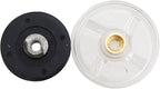2PCS Rubber Plastic Replacement Base and Vane Gear Parts Suitable for Mixer Accessories