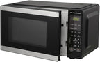 Hamiilton_Beach 0.9 Cu ft Countertop Microwave Oven, 900 Watts, Stainless Steel, New