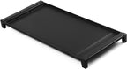 Upgraded WB31X24738 WB31X49806 Griddle Replacement Parts for GE Gas Stove Cast Iron Griddle Plate WB31X24998 General Electric Range StoveTop Cooktop Center Griddle Stove Burner Middle Flat Top Pan