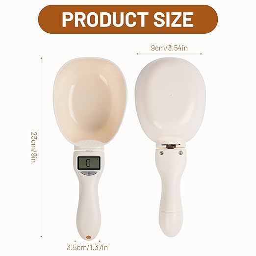 Digital Measuring Spoon Scale,Electronic Food Measuring Scale,Food Weight Scale Grams and Ounces,800g/0.1g High Precision Digital Kitchen Food Scale with LCD Screen,Household Weighing Scoop