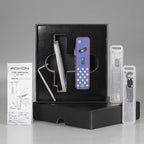 ROXON S503G Flex Companion Tool Modular Design and Adjustable Pocket Tool, Pre-Installed with 8 Essential Tools (1/4" Bit Driver, D2 Blade, Screwdriver, Taper Saw, Scissors, etc.)（US Version）