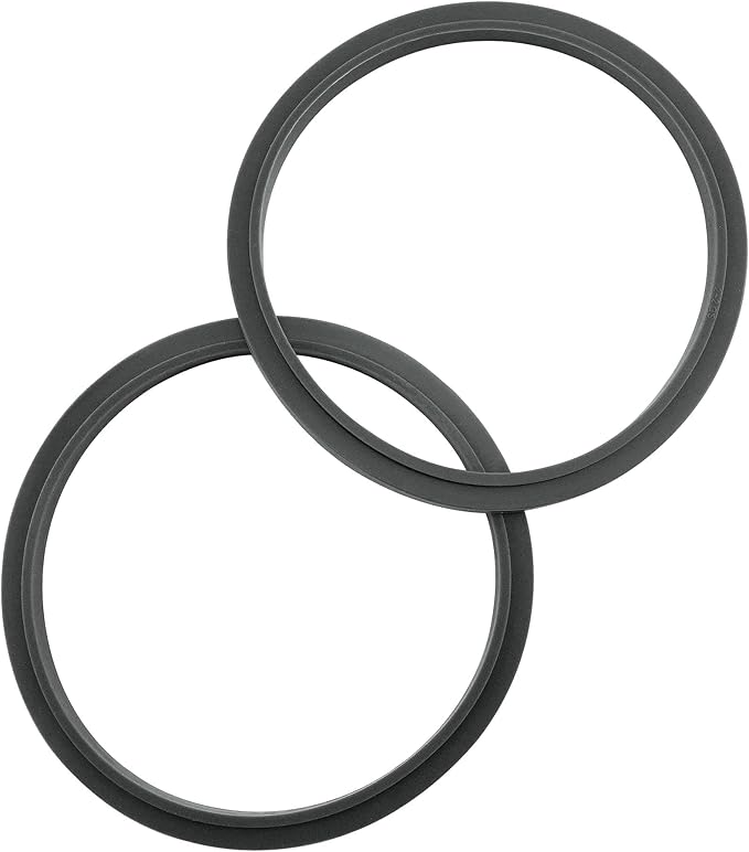 BlingKingdom 2 PCS Silicone Replacement Gaskets with Lip, Blender Gasket Replacement Seal