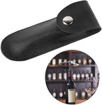 New Bottle Opener Leather, Wine Opener Set Wine Opener Holster Case Small Leather Bag Leather Wine Knife Set Wine Tool PU Bag for Home Indoor Outdoor(black)