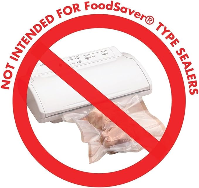 UltraSource - Chamber Machine Pouches 3 Mil Thickness, 2.5" x 10", Pack of 4000 Vacuum Chamber Pouches, BPA-Free Pre-Cut Chamber Vacuum Sealer Bags with tear notch